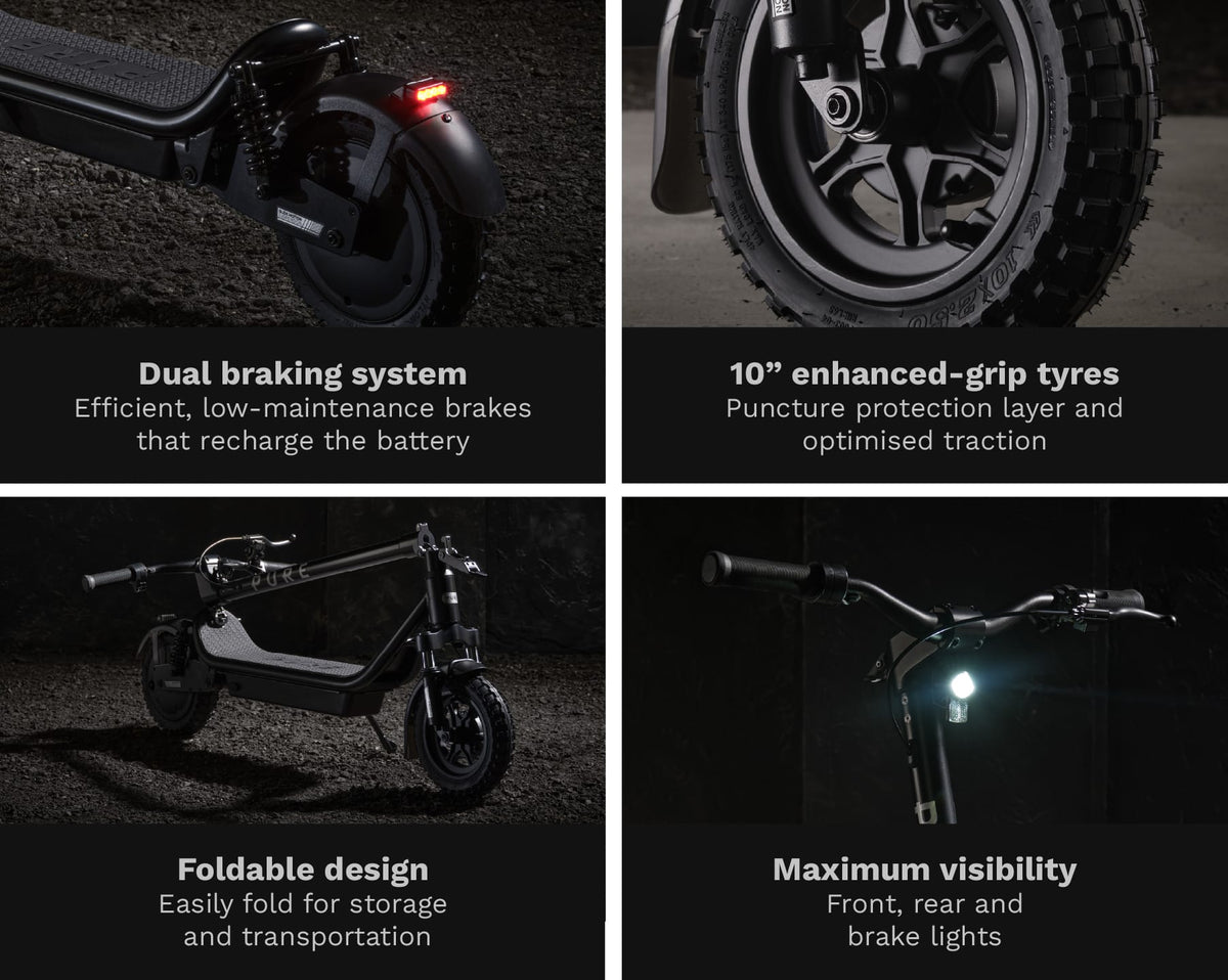 Pure Electric Scooter Air⁵ Pro+ Suspension