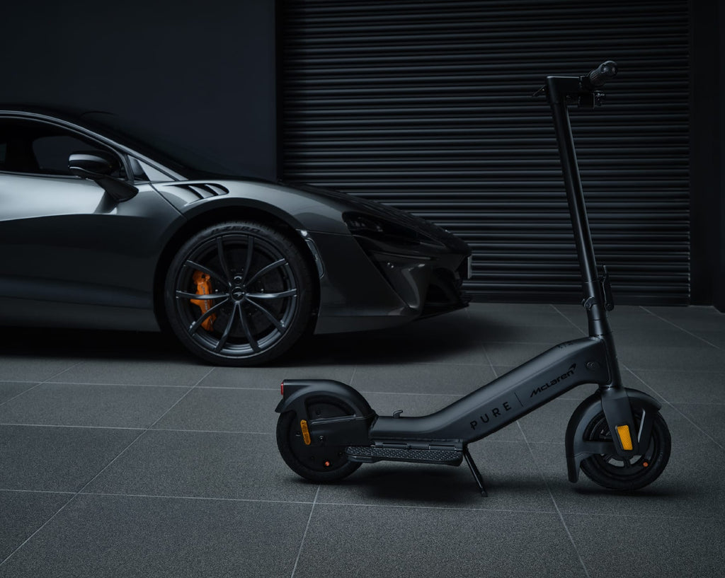 Pure Scooter Black Pure x McLaren Black