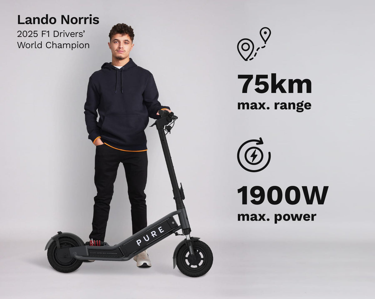 Pure Scooter ESCAPE ULTRA MAX SUSPENSION
